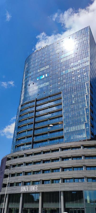 Aleda Tower, 14 Floor, Balkon Apartment Szczecin Exterior foto