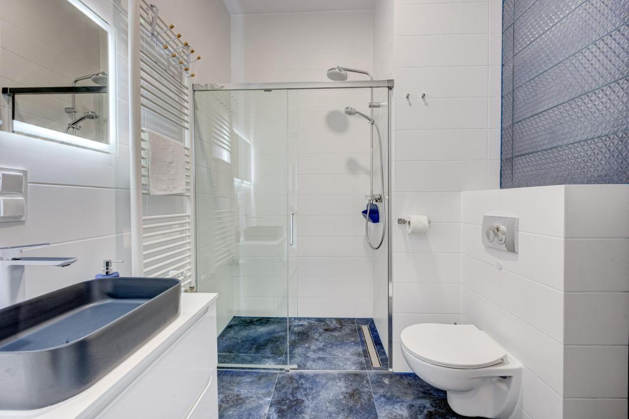Aleda Tower, 14 Floor, Balkon Apartment Szczecin Exterior foto