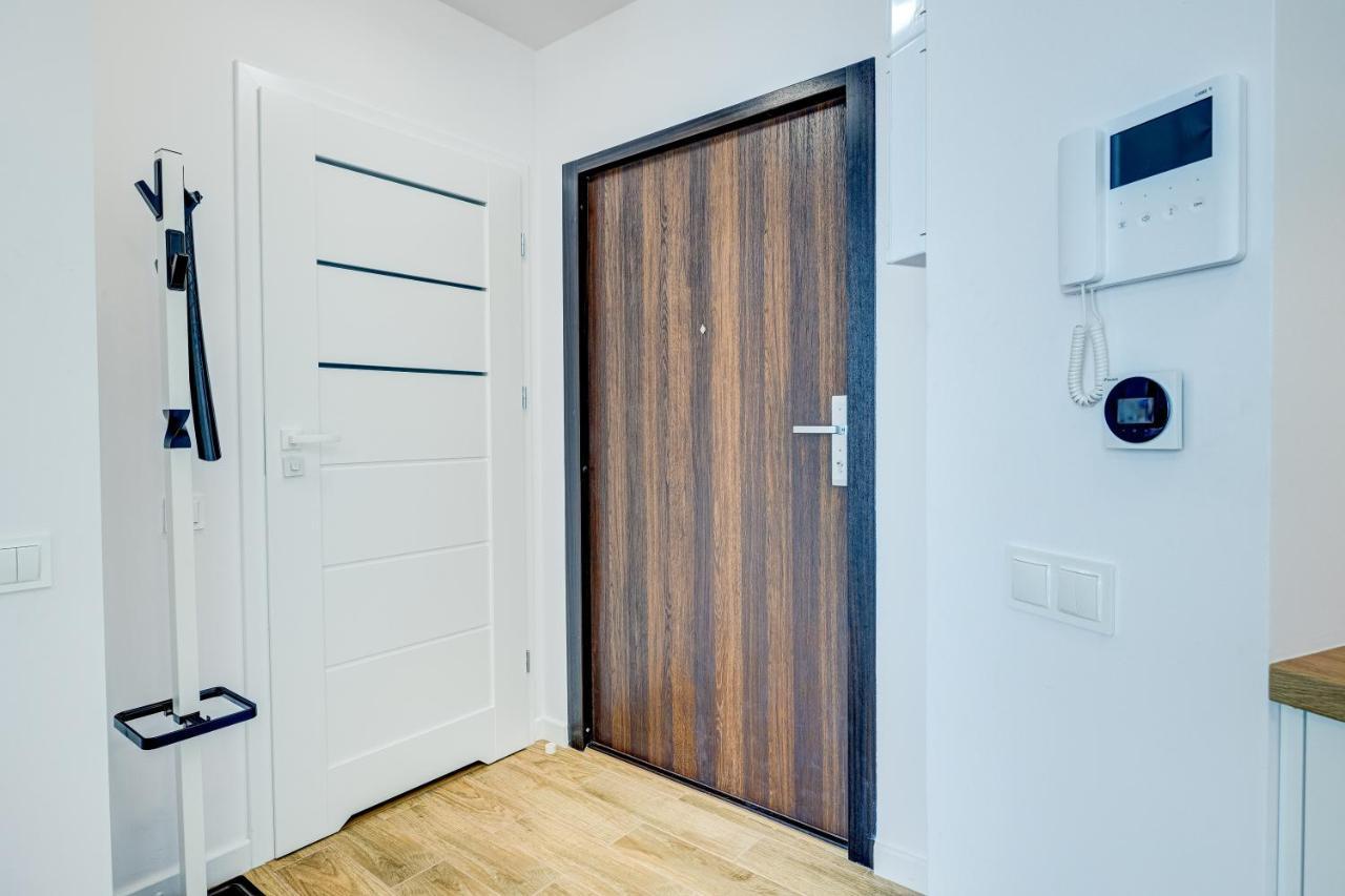 Aleda Tower, 14 Floor, Balkon Apartment Szczecin Exterior foto